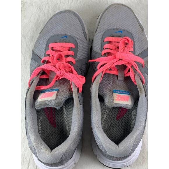 Nike Women’s Revolution 2 Running Shoes Grey Pink Lace Up Size 8.5 - Picture 11 of 11